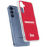 University of Nebraska Red Galaxy A55 5G Clear Case