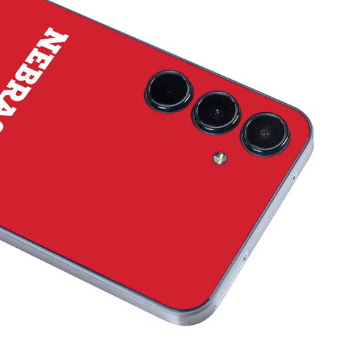 University of Nebraska Red Galaxy A55 5G Skin
