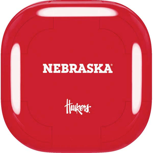 University of Nebraska Red Galaxy Buds Live Skin