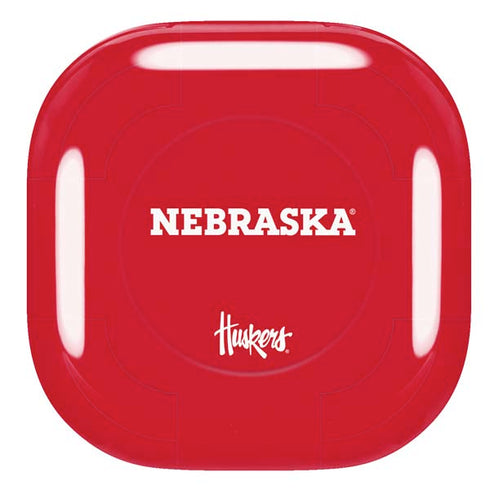 University of Nebraska Red Galaxy Buds Live Skin