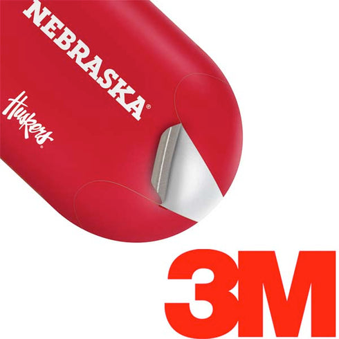 University of Nebraska Red Galaxy Buds Plus Skin