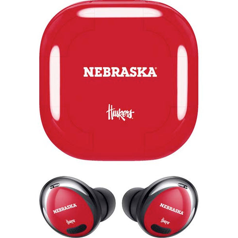 University of Nebraska Red Galaxy Buds Pro Skin