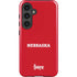 University of Nebraska Red Galaxy S25 Impact Case