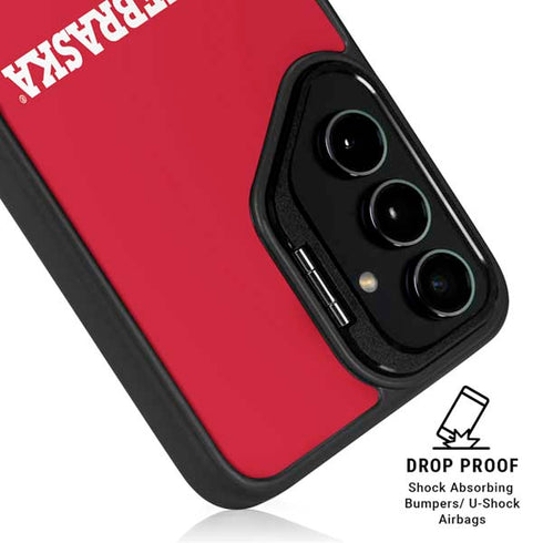 University of Nebraska Red Galaxy S24 Ultra Kickstand Case