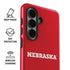 University of Nebraska Red Galaxy S26 Impact Case