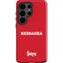 University of Nebraska Red Galaxy S26 Ultra Impact Case