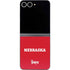 University of Nebraska Red Galaxy Z Flip6 Skin