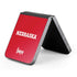 University of Nebraska Red Galaxy Z Flip6 Skin