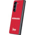 University of Nebraska Red Galaxy Z Fold5 5G Skin