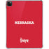 University of Nebraska Red iPad Pro 11in (2024) Clear Case