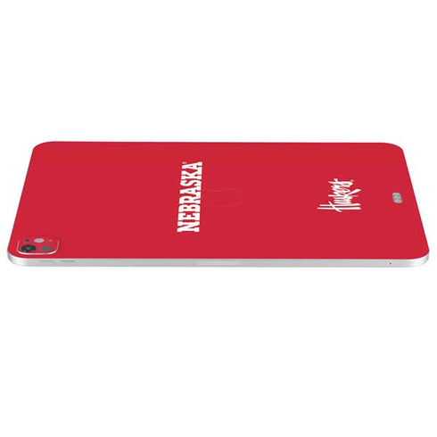University of Nebraska Red iPad Pro 13in M4 (2024) Skin