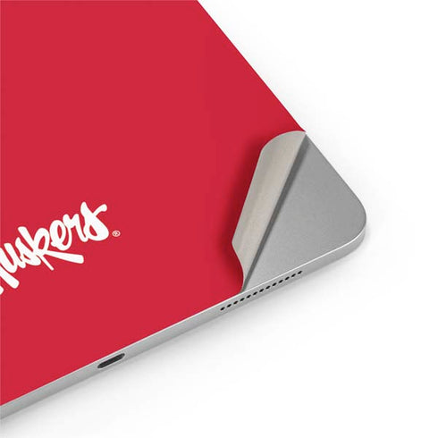 University of Nebraska Red iPad Pro 13in M4 (2024) Skin