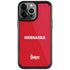 University of Nebraska Red iPhone Cases