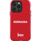 University of Nebraska Red iPhone 15 Pro Impact Case