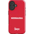 University of Nebraska Red iPhone 16 Impact Case