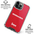 University of Nebraska Red iPhone 16 Pro Clear Case