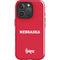 University of Nebraska Red iPhone 16 Pro Impact Case