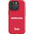 University of Nebraska Red iPhone 16 Pro Max Impact Case