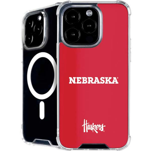 University of Nebraska Red iPhone 16 Pro Max MagSafe Case