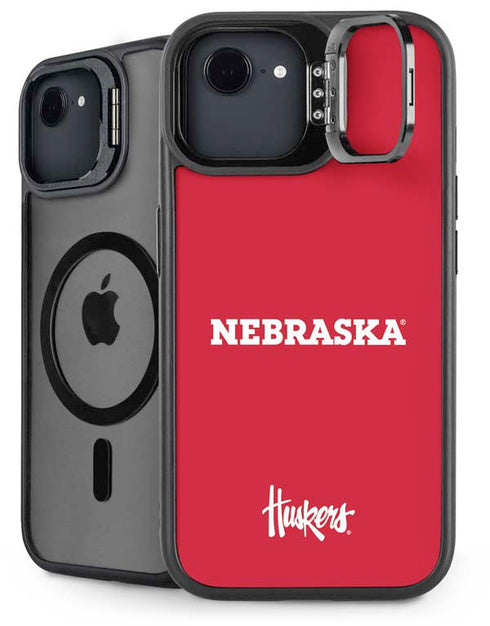 University of Nebraska Red iPhone 16e Kickstand Case