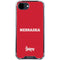 University of Nebraska Red iPhone 16e Clear Case