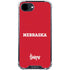 University of Nebraska Red iPhone 16e Clear Case