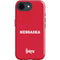 University of Nebraska Red iPhone 16e Impact Case
