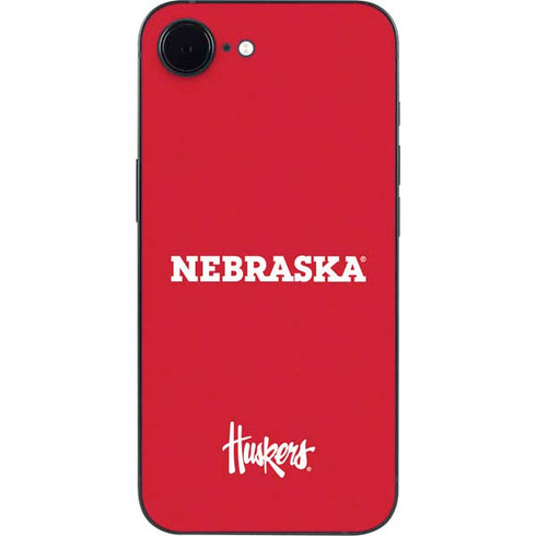 University of Nebraska Red iPhone 16e Skin