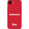 University of Nebraska Red iPhone 16e Skin