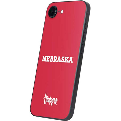 University of Nebraska Red iPhone 16e Skin