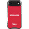 University of Nebraska Red iPhone 17 Air Clear Case