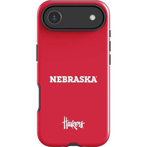 University of Nebraska Red iPhone 17 Air Impact Case