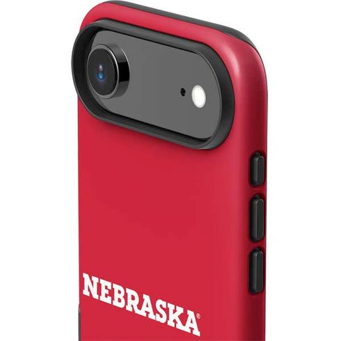 University of Nebraska Red iPhone 17 Air Impact Case