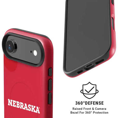 University of Nebraska Red iPhone 17 Air Magsafe Impact Case