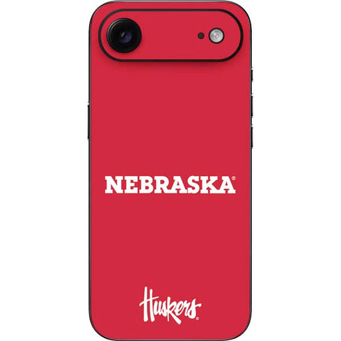 University of Nebraska Red iPhone 17 Air Skin