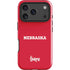 University of Nebraska Red iPhone 17 Pro Max Impact Case