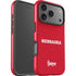 University of Nebraska Red iPhone 17 Pro Max Impact Case