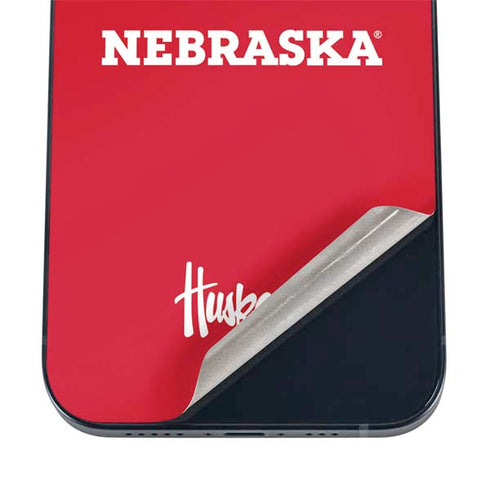 University of Nebraska Red iPhone 17 Pro Max Skin
