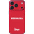 University of Nebraska Red iPhone 17 Pro Skin