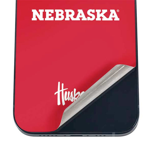 University of Nebraska Red iPhone 17 Pro Skin
