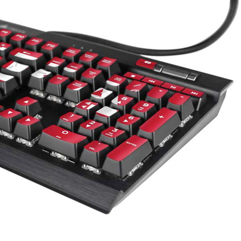 University of Nebraska Red K95 RGB PLATINUM Mechanical Gaming Keyboard Skin