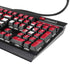 University of Nebraska Red K95 RGB PLATINUM Mechanical Gaming Keyboard Skin