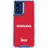 University of Nebraska Red Moto G 5G (2024) Clear Case