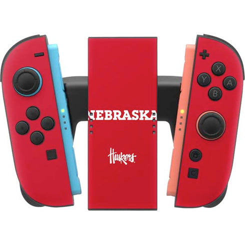 University of Nebraska Red Nintendo Switch 2 (2025) Joy-Con Controller Skin