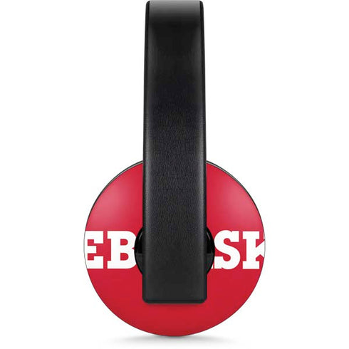 University of Nebraska Red PlayStation 4 Gold Wireless Headset Skin