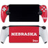 University of Nebraska Red PlayStation Portal Remote Player Skin