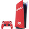 University of Nebraska Red PlayStation PS5 Skins