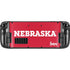 University of Nebraska Red Steam Deck Handheld Gaming Computer OLED Skin