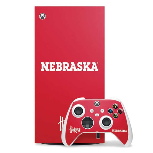 University of Nebraska Red Xbox Series X Skins
