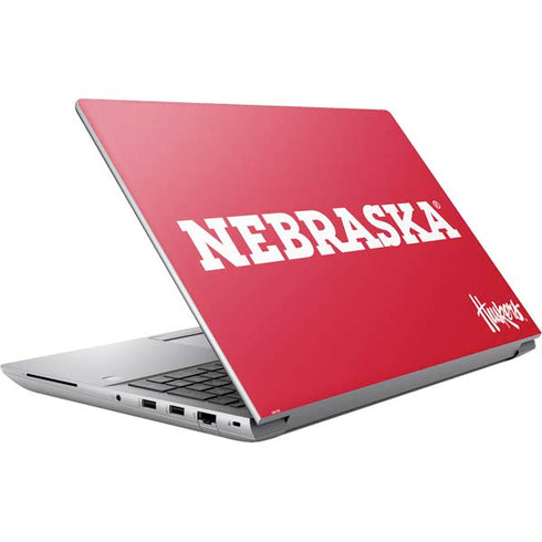 University of Nebraska Red HP ZBook Fury 16 G10 Skin